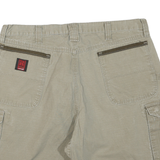 WRANGLER Mens Shorts Beige Casual Cargo XL W38 Durable Cotton Blend Workwear