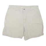 CARHARTT Mens Shorts Beige Casual XL W40 Cotton Blend Workwear Relaxed Fit