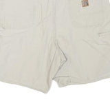CARHARTT Mens Shorts Beige Casual XL W40 Cotton Blend Workwear Relaxed Fit