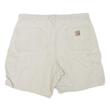 CARHARTT Mens Shorts Beige Casual XL W40 Cotton Blend Workwear Relaxed Fit