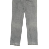 LEVI'S 501 Mens Jeans Grey Slim Skinny Denim Medium W26 L29 Classic Zip Cotton