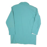 Womens Blue Lightweight Casual Jacket L Polyester Blend Plain Zip Up