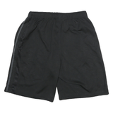 NIKE Mens Black Sports Polyester Blend Casual Shorts S W26 Athletic Gym Wear