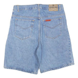 MODERN BASIC Mens Shorts Blue Denim Casual M W34 Summer Lightweight