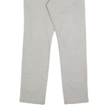 CALVIN KLEIN Mens Cotton Blend Slim Beige Trousers W32 L32 Casual Comfortable