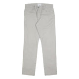 CALVIN KLEIN Mens Cotton Blend Slim Beige Trousers W32 L32 Casual Comfortable