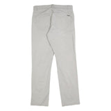 CALVIN KLEIN Mens Cotton Blend Slim Beige Trousers W32 L32 Casual Comfortable