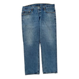 501 Levis Jeans - 36W 31L Blue Cotton