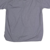CARHARTT Mens Grey Plain T-Shirt S Short Sleeve V-Neck Workwear Pocket