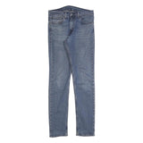 LEVI'S 511 Slim Mens Jeans Blue Slim Skinny Denim Medium W32 L34 Zip Cotton