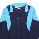 GONSO Mens Navy & Light Blue Zip Jacket M Polyester Sportswear Casual Activewear