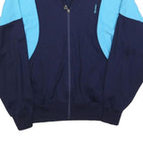GONSO Mens Navy & Light Blue Zip Jacket M Polyester Sportswear Casual Activewear