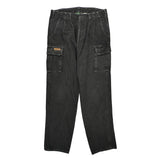 Unbranded Cargo Trousers - 34W 30L Black Cotton