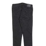 LEVI'S 711 Womens Jeans Black Slim Skinny Denim Medium W27 L30 Stylish
