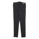 LEVI'S 711 Womens Jeans Black Slim Skinny Denim Medium W27 L30 Stylish