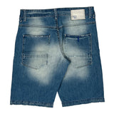 Hip Hop Jack & Jones Denim Shorts - 36W 12L Light Wash Cotton