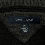 Tommy Hilfiger Zip Up - Large Black Cotton