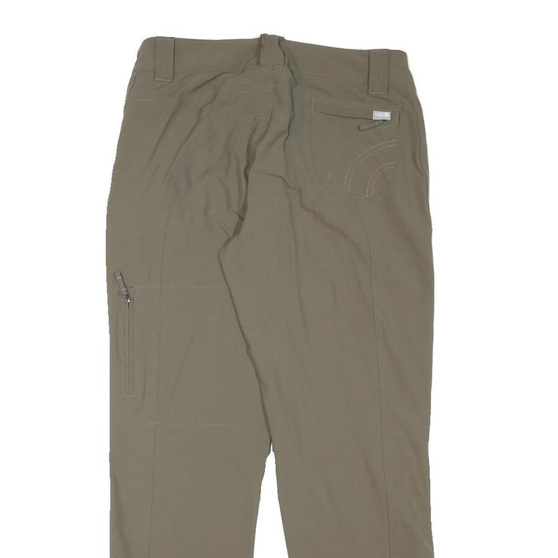 THE NORTH FACE Womens Polyester Blend Khaki Regular Fit Straight Leg Trousers