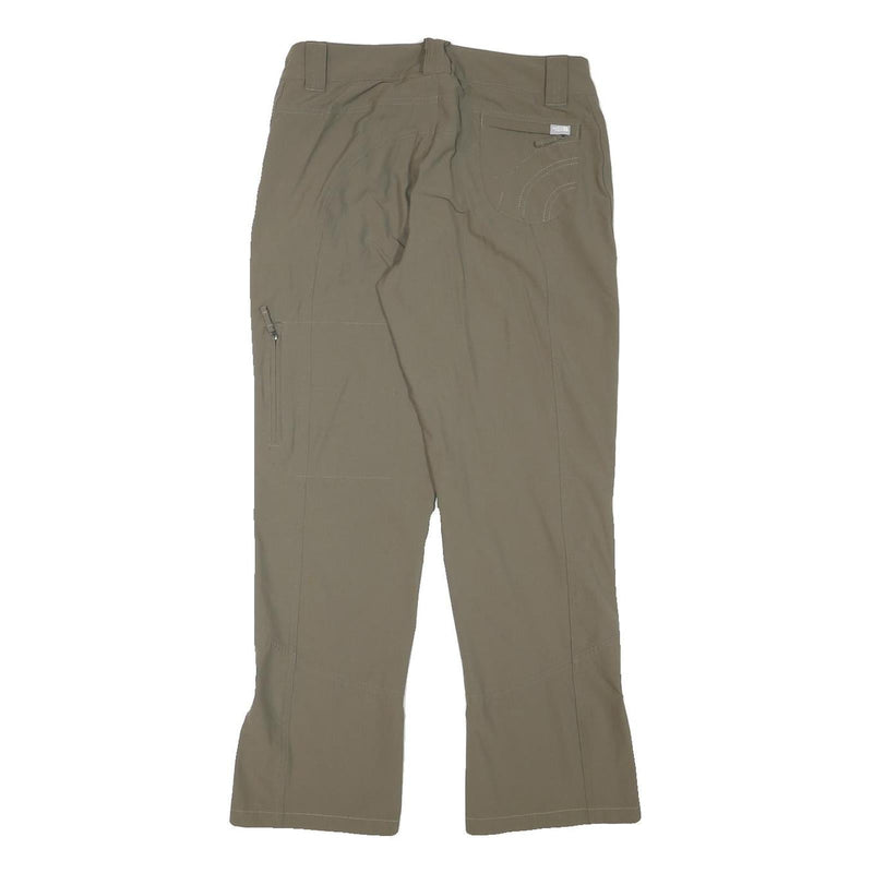 THE NORTH FACE Womens Polyester Blend Khaki Regular Fit Straight Leg Trousers