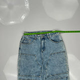 Nnsns Double Knee Carpenter Jeans - 31W 27L Light Wash Cotton