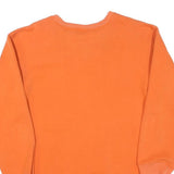 NAUTICA Mens Orange Sweatshirt XL Crew Neck Cotton Pullover Casual Wear