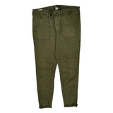 True Religion Cargo Pants - 32W 28L Green Cotton