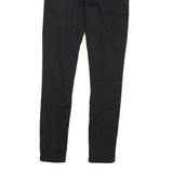 LEVI'S Womens 711 Slim Black Denim Jeans Cotton Blend W26 L28 Zip Classic