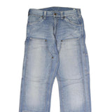 MELTIN POT Womens Jeans Blue Regular Straight Denim Light W30 L30 Casual