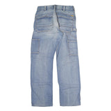 MELTIN POT Womens Jeans Blue Regular Straight Denim Light W30 L30 Casual