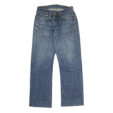 LEVI'S 501 Mens Jeans Blue Regular Straight Denim Medium W32 L30 Classic Zip