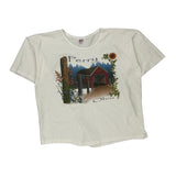 Anvil Single Stitch T-Shirt - 2XL White Cotton