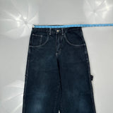 Unbranded Carpenter Pants - 30W 33L Blue Cotton