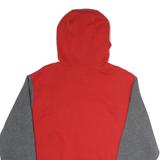NIKE Mens Red & Grey Fowler Redcats Pullover Hoodie M Cotton Casual Sportswear