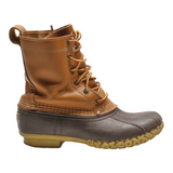 LL BEAN Lace-Up Boots Brown Synthetic Womens UK 2