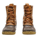 LL BEAN Lace-Up Boots Brown Synthetic Womens UK 2