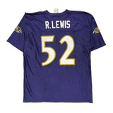 Baltimore Ravens Nfl Football Football Jersey - Large Purple Polyester
