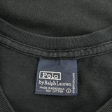 Polo By Ralph Lauren T-Shirt - Large Black Cotton