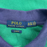 Polo By Ralph Lauren Slim Fit Polo Shirt - XL Blue Cotton