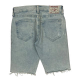 True Religion Denim Shorts - 33W 12L Light Wash Cotton