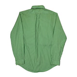 Ralph Lauren Striped Shirt - Medium Green Cotton