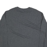 CHAMPION Mens Grey Virginia Tech Hokies Long Sleeve Crew Neck T-Shirt XL Cotton