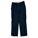 Dickies Cargo Trousers - 29W 25L Navy Cotton