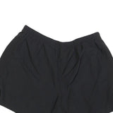Mens Black Casual Shorts Army XL W36 Polyester Blend Comfortable Fit