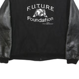 GAME Mens Black Wool Button Jacket 2XL Classic F.U.T.U.R.E Foundation