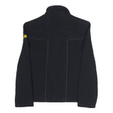 DKNY Womens Navy & Burgundy Jacket UK 10 Polyester Blend Button Closure Classic