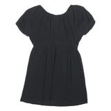 GAP Womens Black Basic Top Short Sleeve Round Neck XS Lightweight