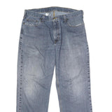 CARHARTT Mens Jeans Blue Relaxed Straight Denim Medium W38 L32 Workwear Classic
