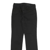 LEVI'S Womens Black Slim Straight Denim Dark Jeans W26 L27 Stylish Cotton Blend