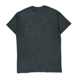 Thrasher Spellout T-Shirt - Medium Gray Cotton