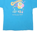 HANES Mens Blue Children's Miracle Network Telethon Graphic T-Shirt XL Crew Neck